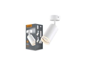 Lampa Ścienna Sufitowa Kinkiet 1x GU10 Biała MARTIN Videx