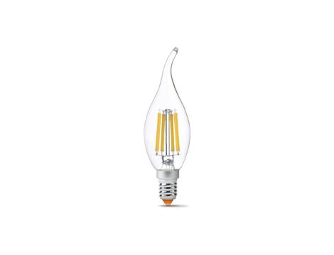 Żarówka LED E14 C35 6W 806lm 4000K filament