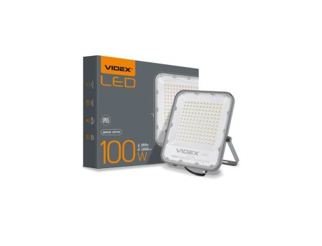 Naświetlacz Halogen LED 100W 13000lm 5000K IP65 Szary VIDEX DAVIS