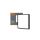 Plafon LED Lampa Sufitowa Natynkowa 20W 2500lm 4000K Neutralna Czarna Videx