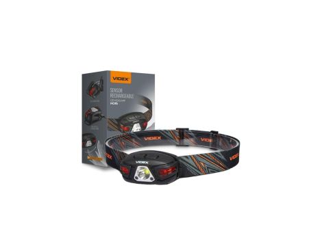 Latarka Czołowa LED Akumulatorowa Czujnik Dotykowy 5W 330lm 5000K H015 VIDEX