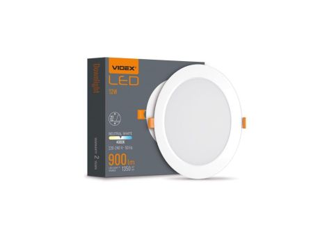 Panel LED Oprawa Podtynkowa Wpuszczana 12W 1350lm 4000K Neutralna Videx