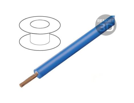 Przewód Silivolt-2V 1x1mm2 linka Cu silikon podwójna 1,5kV 61.7664-23