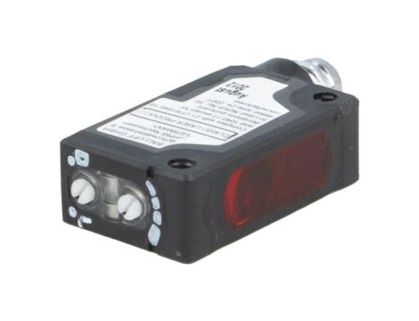 Czujnik fotoelektryczny, nadajnik-odbiornik, z konfiguracją wyjścia PNP, max. 0,1A, M8 męski, IP67, BOS 5K-PU-LX10-S75