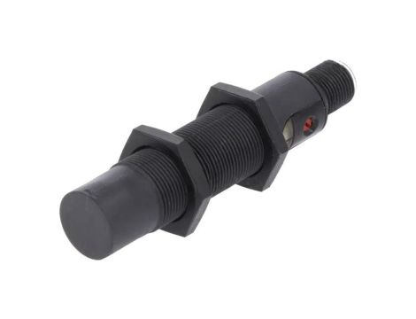Czujnik pojemnościowy, wysunięty, z konfiguracją wyjścia PNP/NO, max. 0,1A, M12 męski, IP67, BCS M18BBG2-PSC15H-S04K