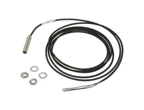 Czujnik indukcyjny, zabudowany, z konfiguracją wyjścia PNP NO, przewody, IP68, BES M08EF-PSC15B-BP02-003