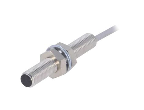 Czujnik indukcyjny, zabudowany, z konfiguracją wyjścia PNP/NO, max. 0,2A, przewody, IP67, BES M08MI-PSC20B-BV02