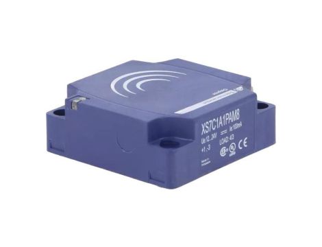 Czujnik indukcyjny, zabudowany, z konfiguracją wyjścia PNP/NO, max. 0,1A, 0...15mm, IP67, XS7C1A1PAM8