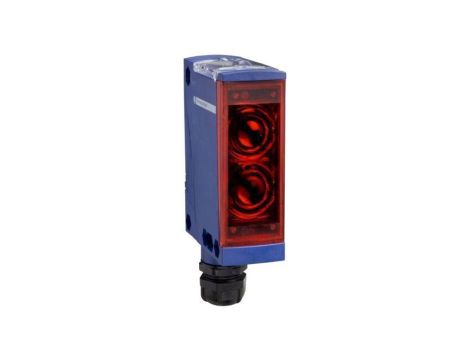 Czujnik fotoelektryczny, odbiciowy z reflektorem, z konfiguracją wyjścia NO + NC, max. 3A, 0...14m, IP65, IP67, XUX1ARCNT16