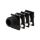 Złącze Jack 6,3mm, żeńskie, gniazdo, kątowe 90, stereo ACJS-MHOP