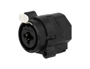 Złącze Jack 6,3mm + XLR, żeńskie, gniazdo, proste, stereo ACJC6VBULK
