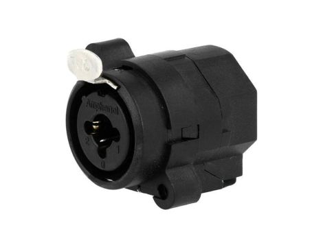 Złącze Jack 6,3mm + XLR, żeńskie, gniazdo, proste, stereo ACJC6VBULK