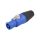 Złącze SpeakON, żeńskie, wtyk, PIN: 3, proste, napięcie znamionowe: 250VAC, prąd znamionowy: 25A HP-3-F