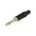 Złącze Jack 6,3mm, męskie, wtyk, proste, mono ACPM-GB-AU