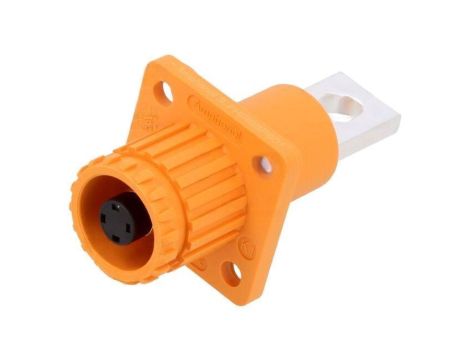 Złącze zasilające DC, męskie, gniazdo, PIN: 1, proste, napięcie znamionowe: 1,5kV, prąd znamionowy: 200A SLPHIRBBPSO1