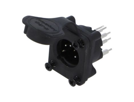 Złącze XLR, męskie, gniazdo, PIN: 5, proste, napięcie znamionowe: 133V, prąd znamionowy: 7,5A AXS5MPV