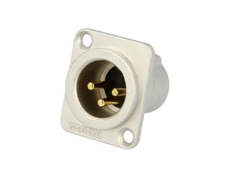 Złącze XLR, męskie, gniazdo, PIN: 3, proste, napięcie znamionowe: 133V, prąd znamionowy: 15A AC3MMDZ-AU