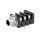 Złącze Jack 6,3mm, żeńskie, gniazdo, kątowe 90, stereo ACJS-MHDRM