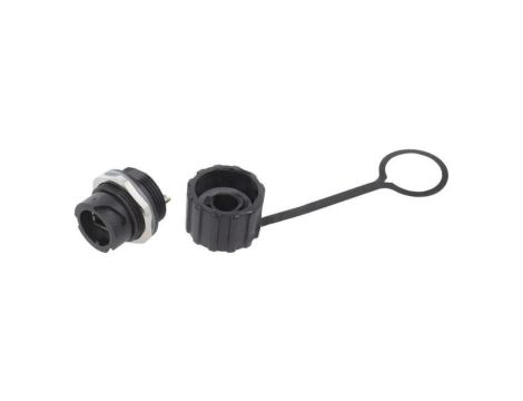 Złącze RJ45, żeńskie, gniazdo, proste, ilość pinów: 8, ekranowane, kat 5e, 8p8c, IP67 17-110814