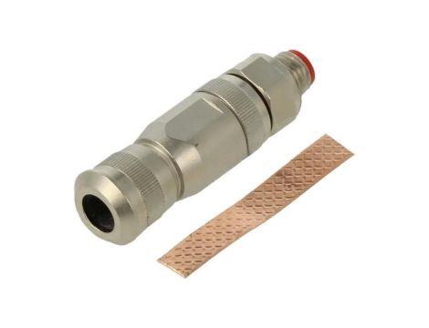 Złącze M8, męskie, wtyk, proste, ilość pinów: 4, IP67 42-00132