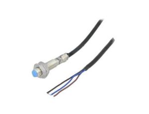 Czujnik indukcyjny, zabudowane, z konfiguracją wyjścia PNP/NC, max. 0,2A, 0...2mm, przewody, IP67, IME08-02BPOZW2K