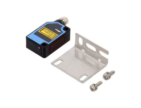 Czujnik laserowy, nadajnik-odbiornik, max. 0,1A, 30m, M12 męski, IP65, WS100L-D2131