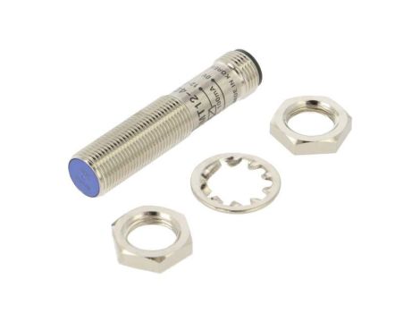 Czujnik indukcyjny, zabudowane, z konfiguracją wyjścia: 2-przewodowy NC, max. 0,1A, M12 męski, 0...4mm, IP67, PRDCMT12-4DC