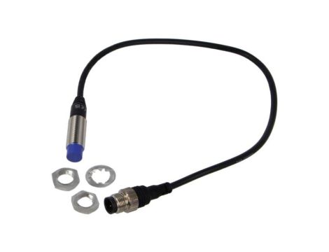Czujnik indukcyjny, wysunięte, z konfiguracją wyjścia: PNP/NO, 0...8mm, IP67, PRDW12-8DP