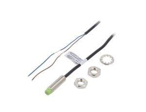 Czujnik indukcyjny, wysunięte, z konfiguracją wyjścia: 2-przewodowy NO, max. 0,1A, przewody, 0...2mm, IP67, PRT08-2DO
