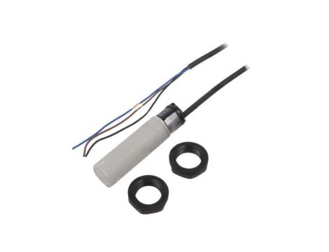 Czujnik pojemnościowy, wysunięte, z konfiguracją wyjścia: NPN/NO, max. 0,2A, przewody, 0...8mm, IP66, CR18-8DN
