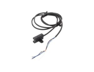Czujnik fotoelektryczny, nadajnik-odbiornik (szczelina), z konfiguracją wyjścia: PNP, max. 0,1A, 5mm, IP50, BS5-T1M-P