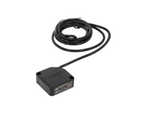Czujnik fotoelektryczny, odbiciowy, z konfiguracją wyjścia: PNP/NPN, przewody, 0...0,3m, IP50, BEN300-DDT