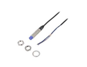 Czujnik indukcyjny, wysunięte, z konfiguracją wyjścia: PNP/NO, max. 0,2A, przewody, 0...8mm, IP67, PRDL12-8DP