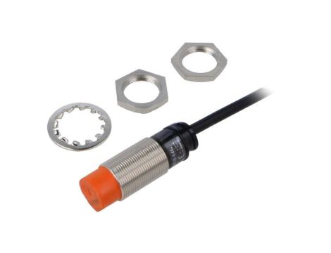 Czujnik indukcyjny, wysunięte, z konfiguracją wyjścia: 2-przewodowy NC, max. 0,2A, przewody, 0...8mm, IP67, PR18-8AC
