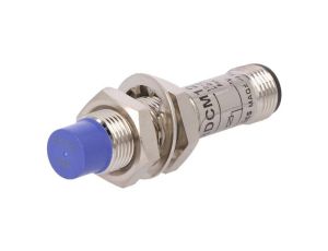 Czujnik indukcyjny, wysunięte, z konfiguracją wyjścia: PNP/NO, max. 0,2A, M12 męski, 0...8mm, IP67, PRDCM12-8DP