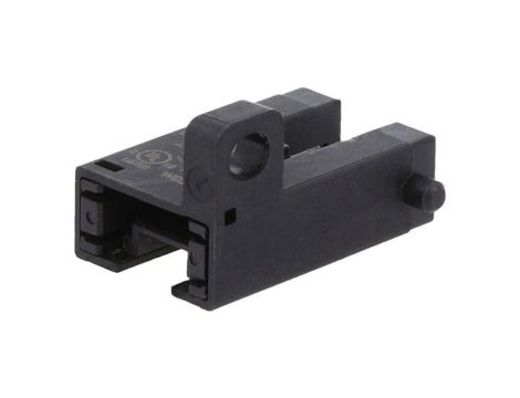 Czujnik fotoelektryczny, nadajnik-odbiornik (szczelina), z konfiguracją wyjścia: NPN, max. 50mA, 5mm, IP50, BS4-R2R