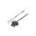 Czujnik fotoelektryczny, nadajnik-odbiornik (szczelina), z konfiguracją wyjścia: PNP, max. 0,1A, 5mm, IP50, BS5-K1M-P