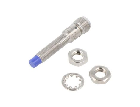 Czujnik indukcyjny, wysunięte, z konfiguracją wyjścia: 2-przewodowy NO, max. 0,1A, M12 męski, 0...4mm, IP67, PRDCMT08-4DO-I