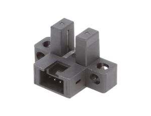 Czujnik fotoelektryczny, nadajnik-odbiornik (szczelina), z konfiguracją wyjścia: NPN, max. 50mA, 5mm, IP50, BS4-L2R