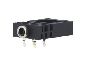 Złącze Jack 3,5mm, żeńskie, gniazdo, kątowe 90, mono ACJM-NH35