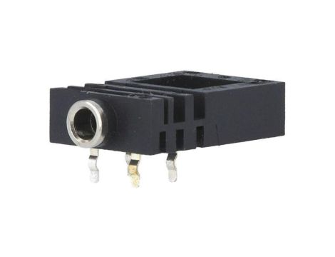 Złącze Jack 3,5mm, żeńskie, gniazdo, kątowe 90, mono ACJM-NH35