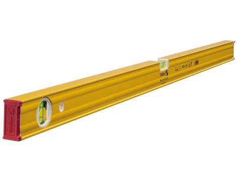 Poziomica Stabila seria 80 AS, 100 cm + drewniany przymiar składany typ 617, 2 metry - 2