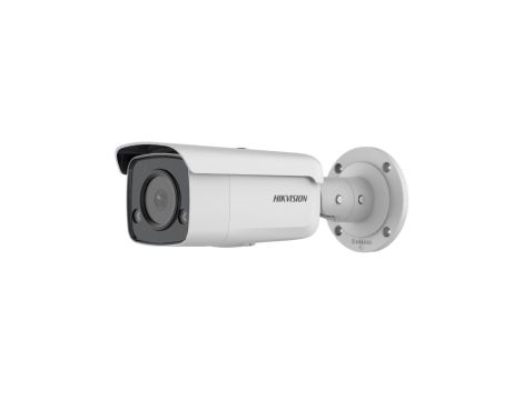 Kamera IP 4 MPX ColorVu. obiektyw: 2.8mm. Tuba. biała obudowa. LED 60m. Slot karty SD. IP67