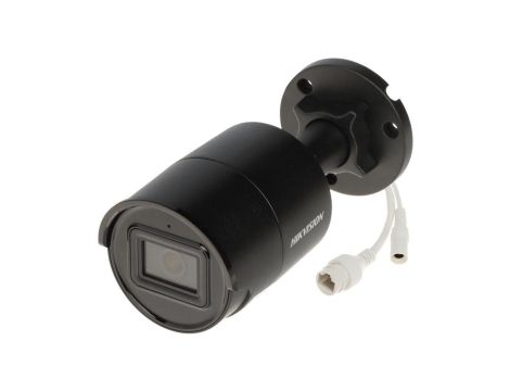 Kamera IP 8 MPX AcuSense + DarkFighter. obiektyw: 2.8mm. Tuba. czarna obudowa. IR 40m. Mikrofon +...