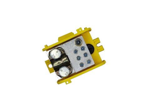 Blok dystrybucyjny DTB 120/50+6x16 - Żółto-zielony