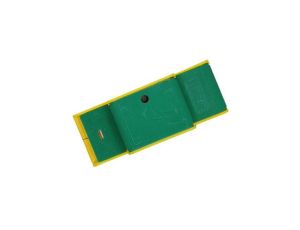 Blok dystrybucyjny DTB 70/7x6+2x25+2x16 - Żółto-zielony