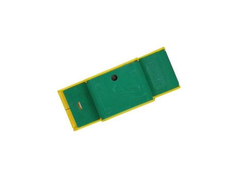 Blok dystrybucyjny DTB 70/7x6+2x25+2x16 - Żółto-zielony