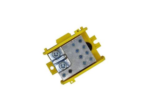 Blok dystrybucyjny DTB 70/10x16 - Żółto-zielony