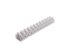 Listwa zaciskowa śrubowa termoplastyczna MT 1606 PH - 6 mm - 12-torowa