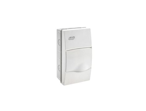 IP40 Rozdzielnica modułowa 1x4 ORO podtynkowa (drzwi białe) PE+N